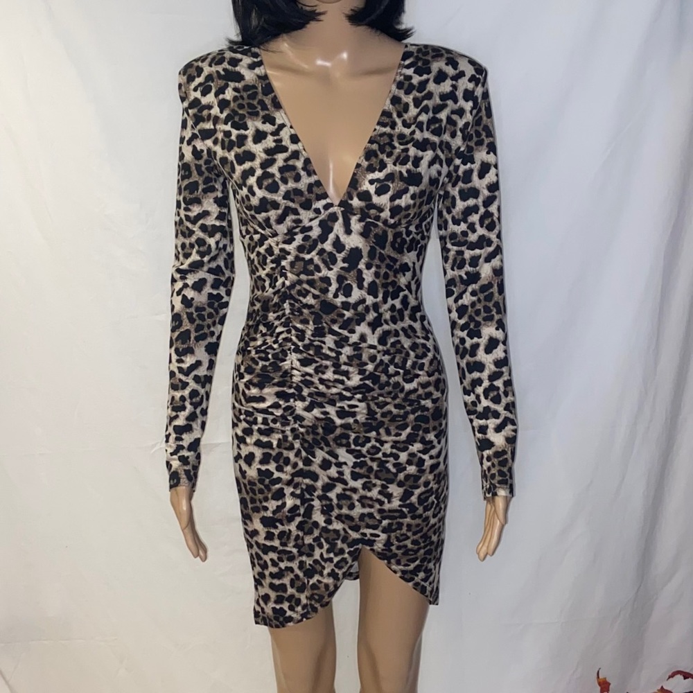 Cheetah print dress